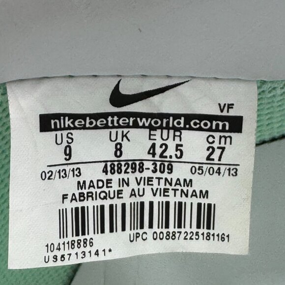 Nike Air Force 1 'Arctic Green' - Picture 9 of 10